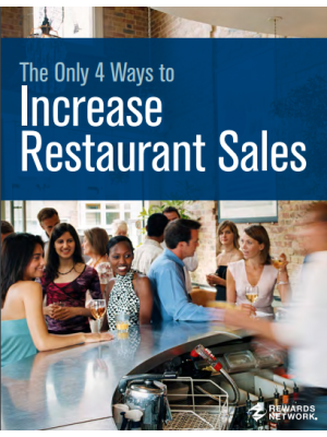 The Only 4 Ways to Increase Restaurant Sales