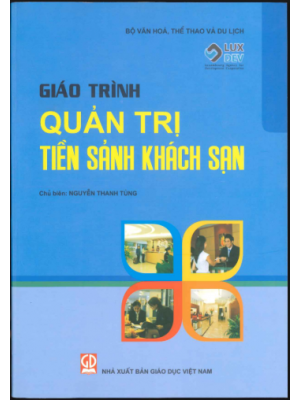 Giáo trình Quản trị tiền sảnh khách sạn