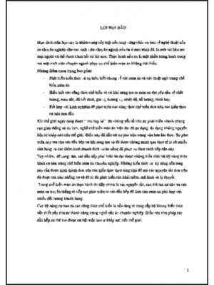 Giáo trình Kiến thức cơ bản về chế biến món ăn