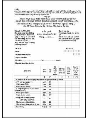 Báo cáo lễ tân 04