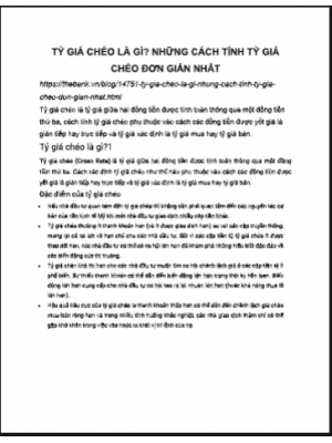 Nghiệp vụ thanh toán 01